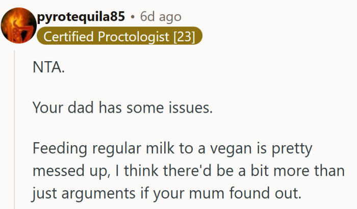 Many saw the dad’s actions not as playful teasing, but as a real breach of respect and trust.