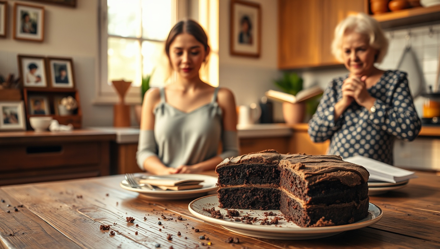 Family Drama: Refusing to Share Legendary Chocolate Cake Recipe with Aunts Cooking Blog - AITA?