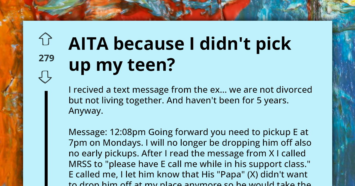 Busy Battling Exes Overlook Harm To Their Son, Redditors Step In With Reality Check