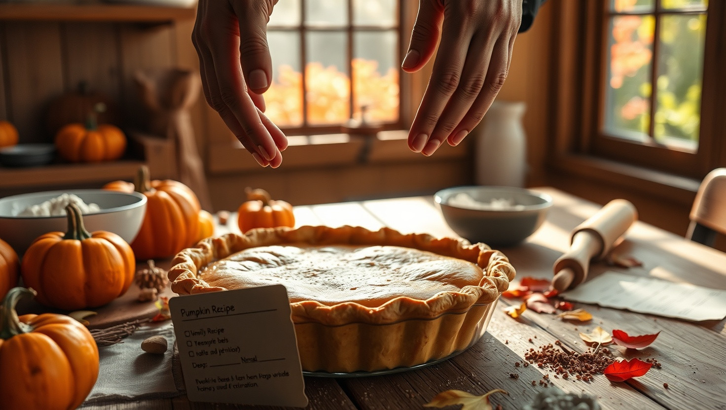 Should I Share My Grandmas Secret Pumpkin Pie Recipe with My Competitive Coworker?