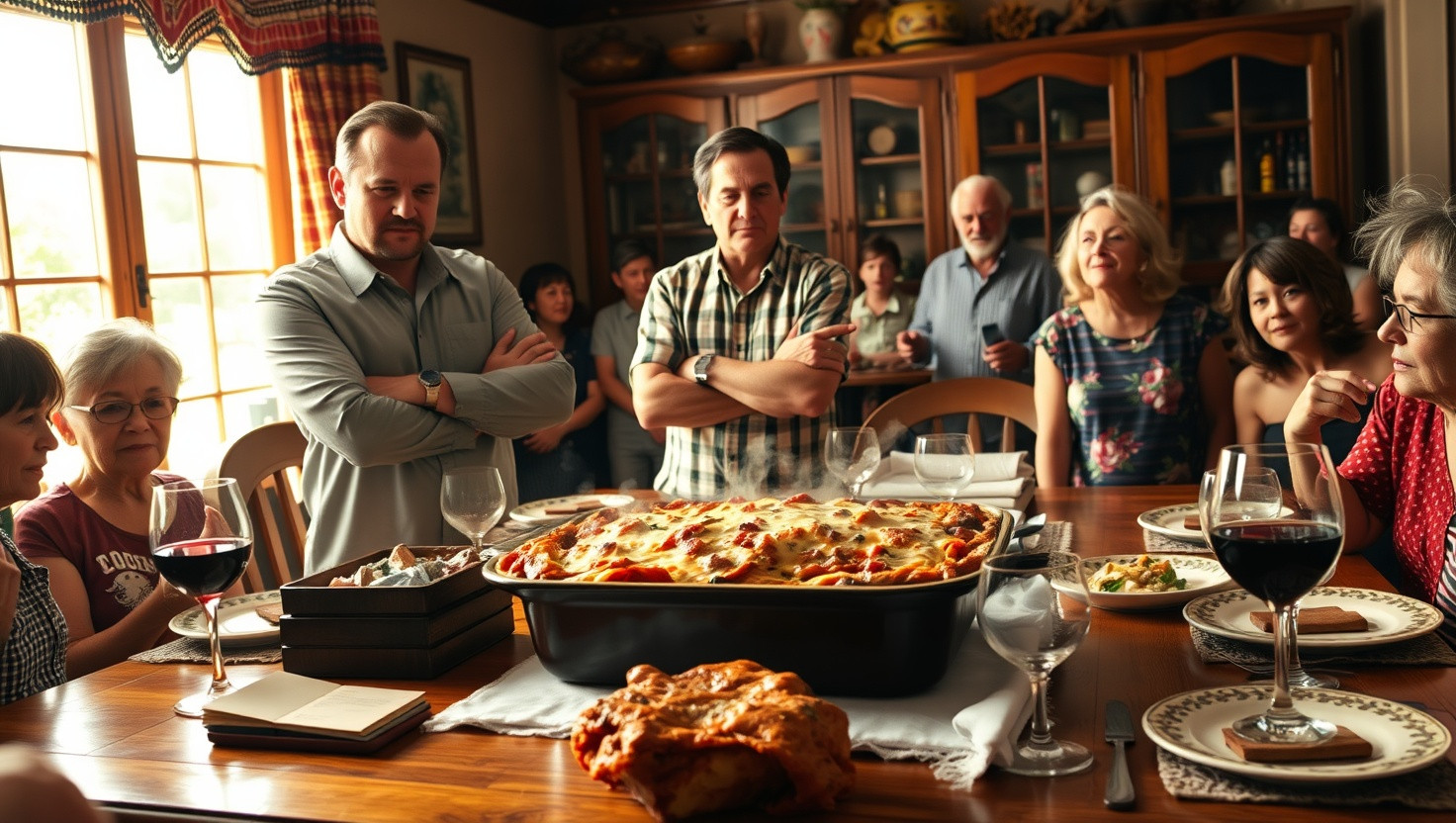 Family Feud: Should I Share Our Secret Lasagna Recipe at Annual Dinner?