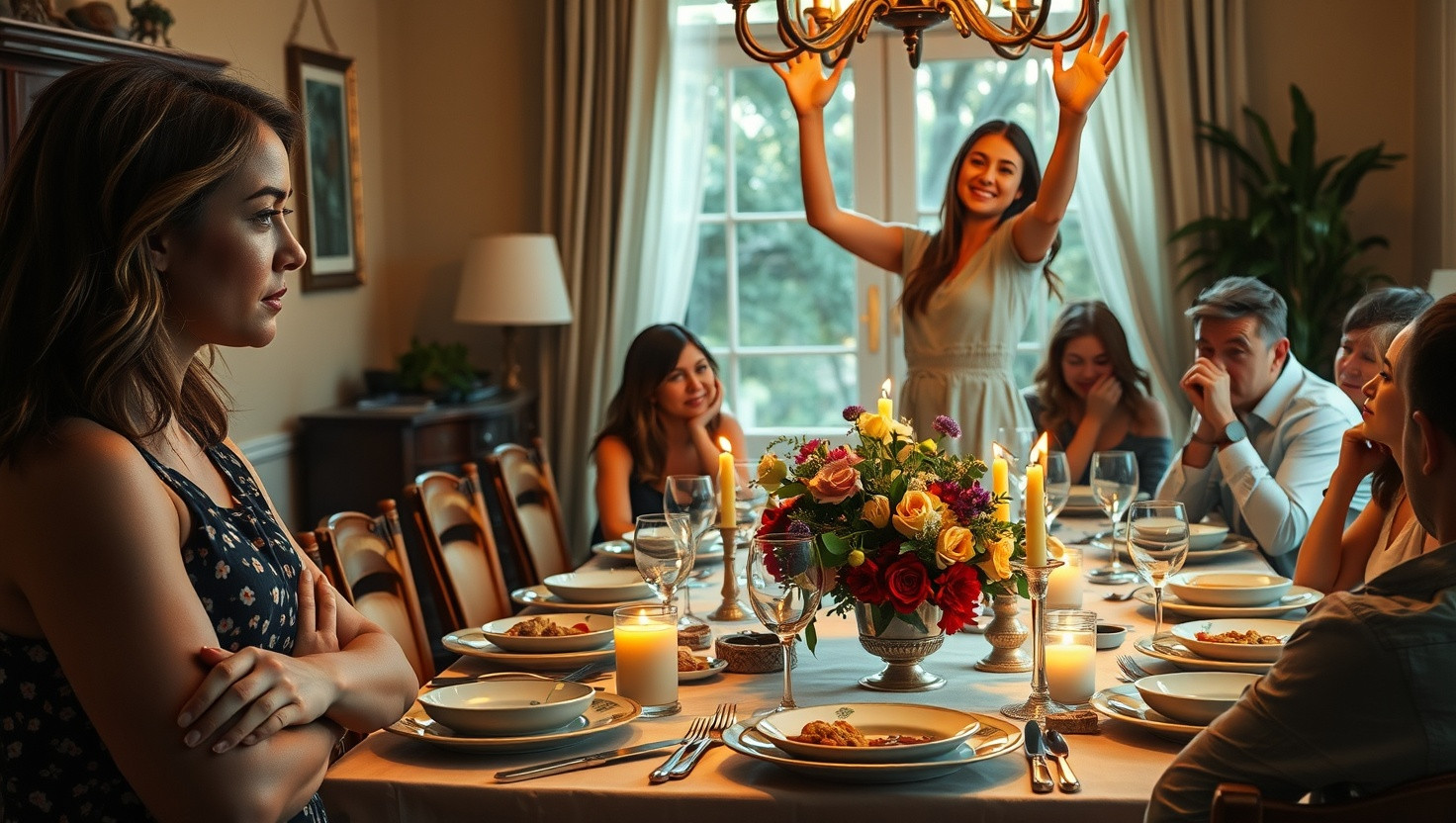 AITA for asking my best friend to leave my dinner party for inappropriate behavior?