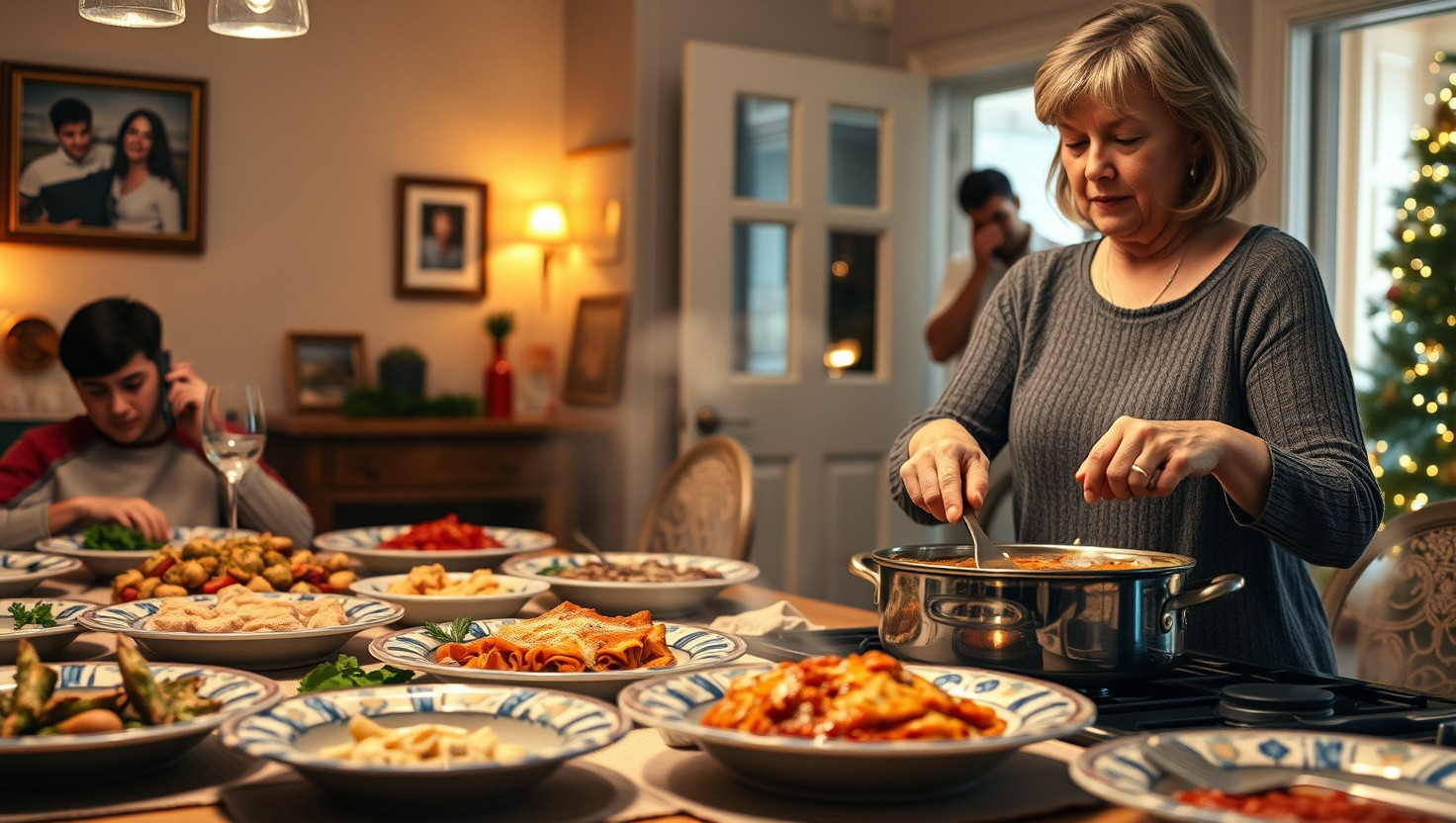 Should I Exclude My Brothers Girlfriend from Christmas Dinner After Insulting My Moms Cooking?