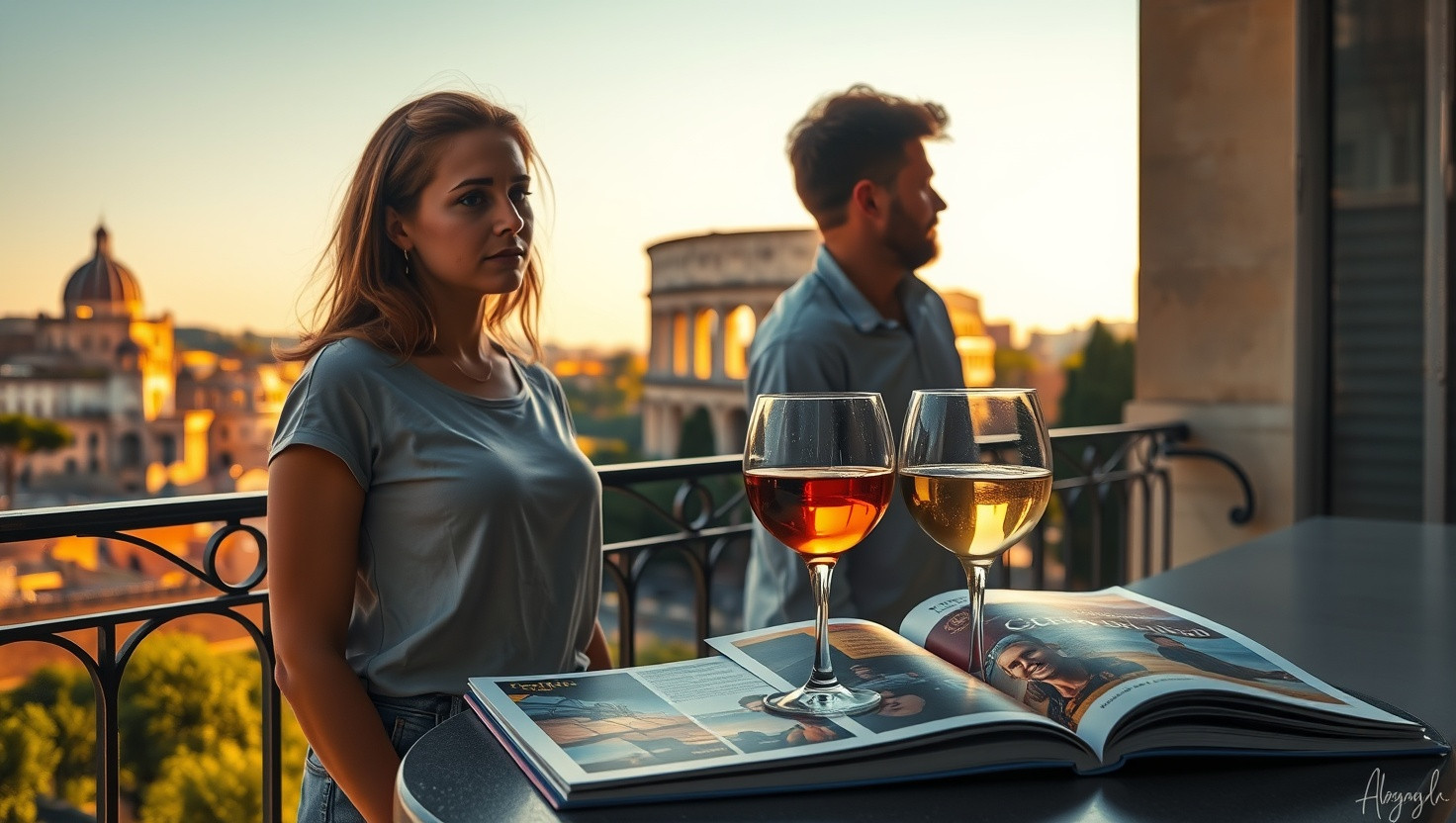 Confronting Partners Flirtatious Behavior with Tour Guide in Italy