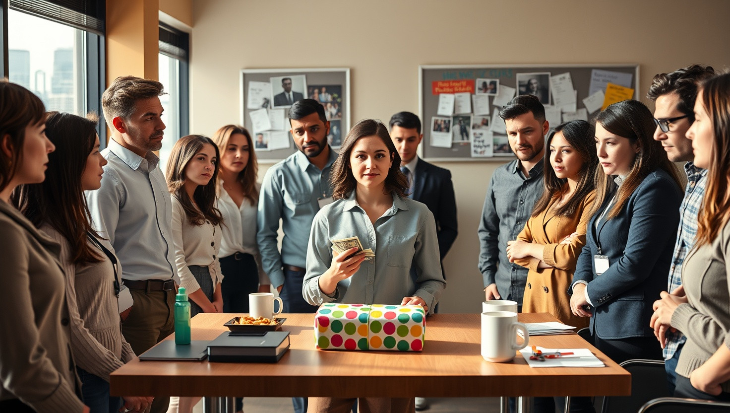 Refusing Group Gift Contribution Due to Coworkers Misuse of Company Funds: AITA?