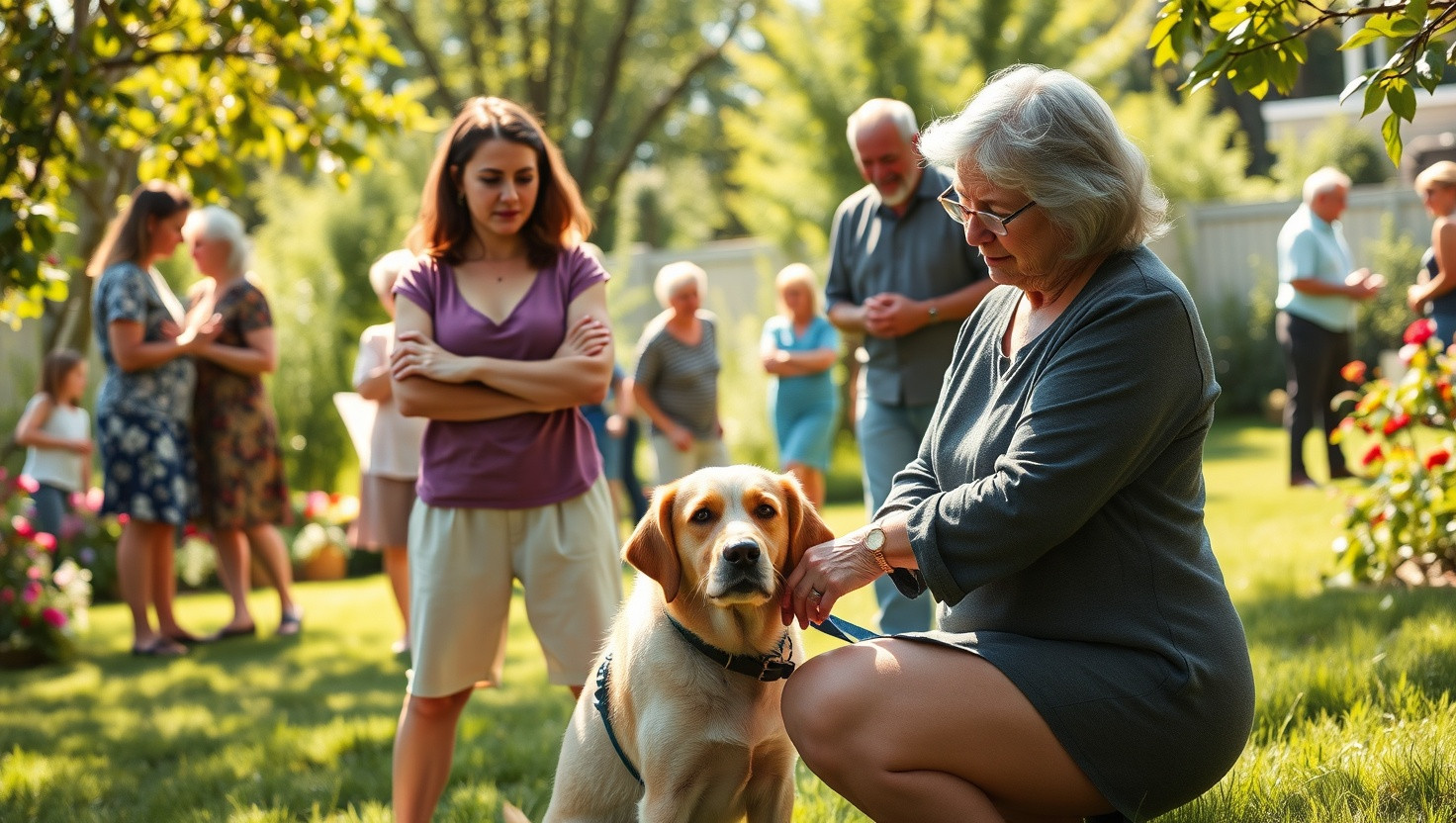 Debating Whether to Allow Sisters Therapy Dog at Family Reunion: AITA?