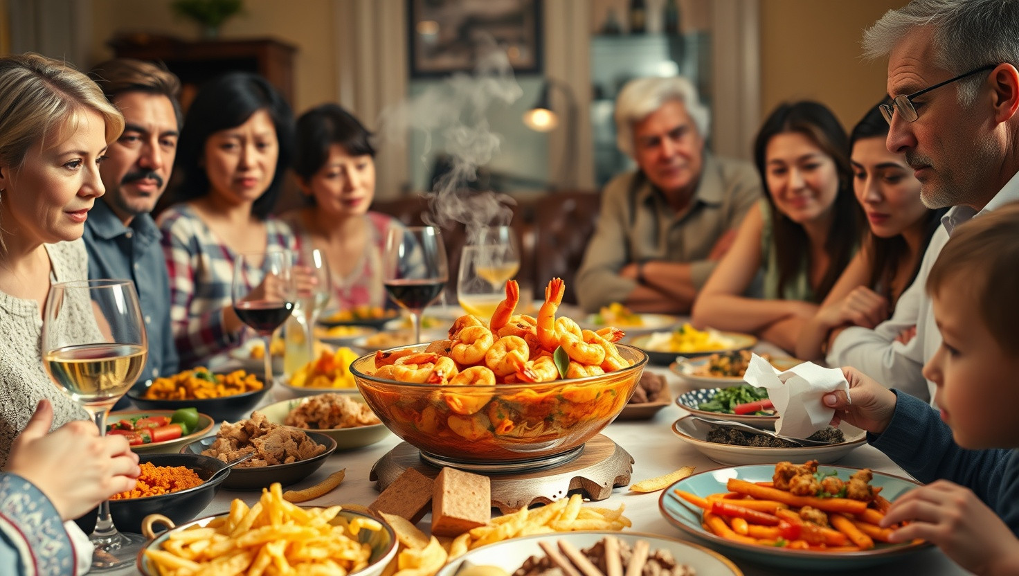 Family Drama Unfolds: Did I Cross the Line by Serving Spicy Shrimp Curry Against My Sisters Diet?