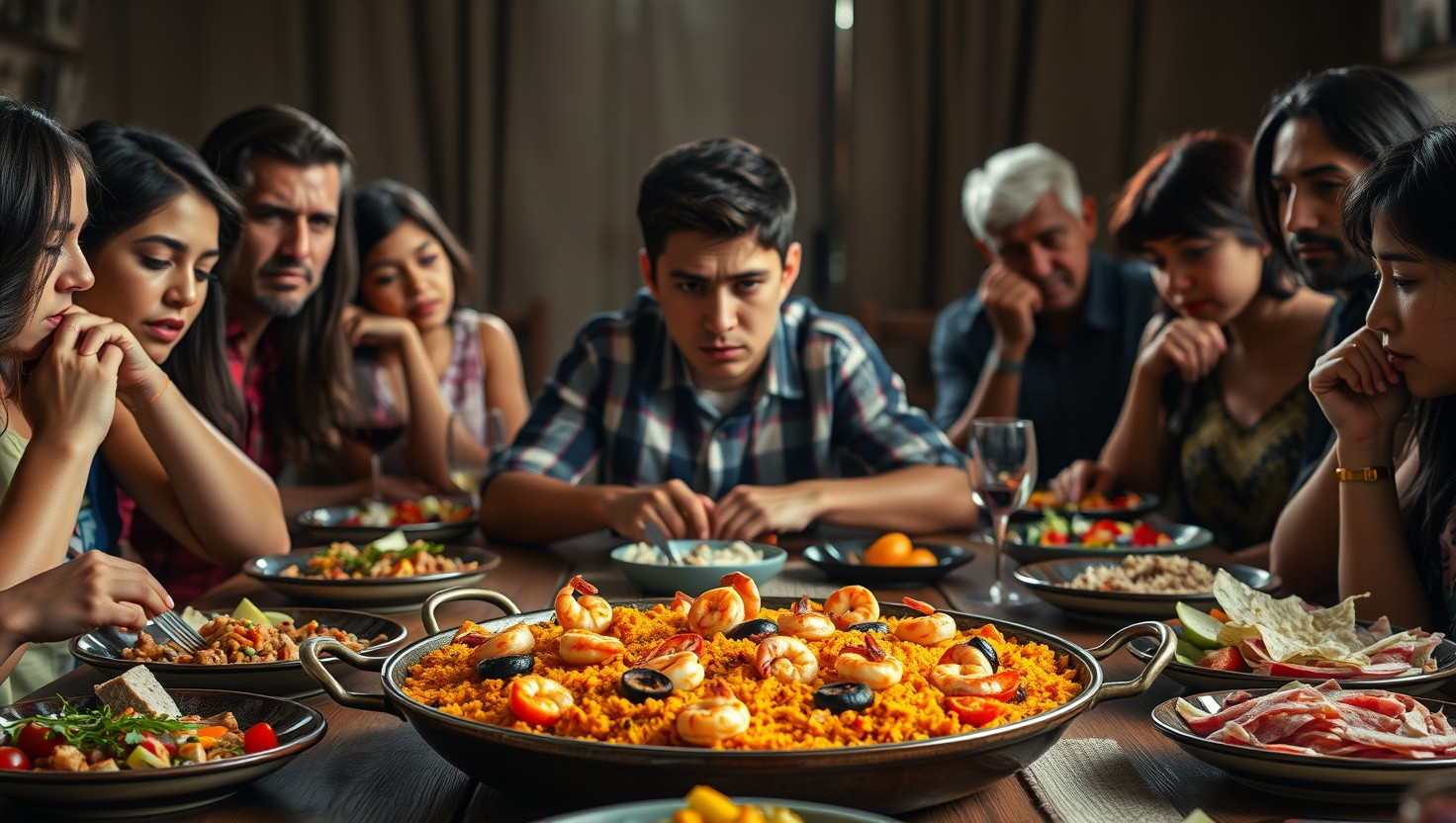 Family Drama: Refusing to Cook Famous Paella After Sisters Critique