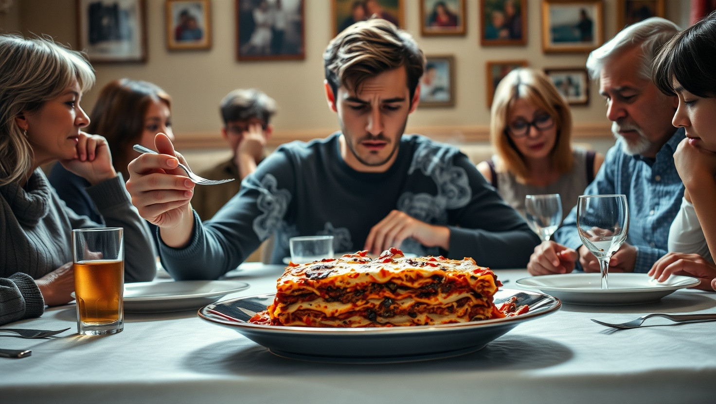 Family Drama: Declining Burnt Lasagna at Dinner - AITA?