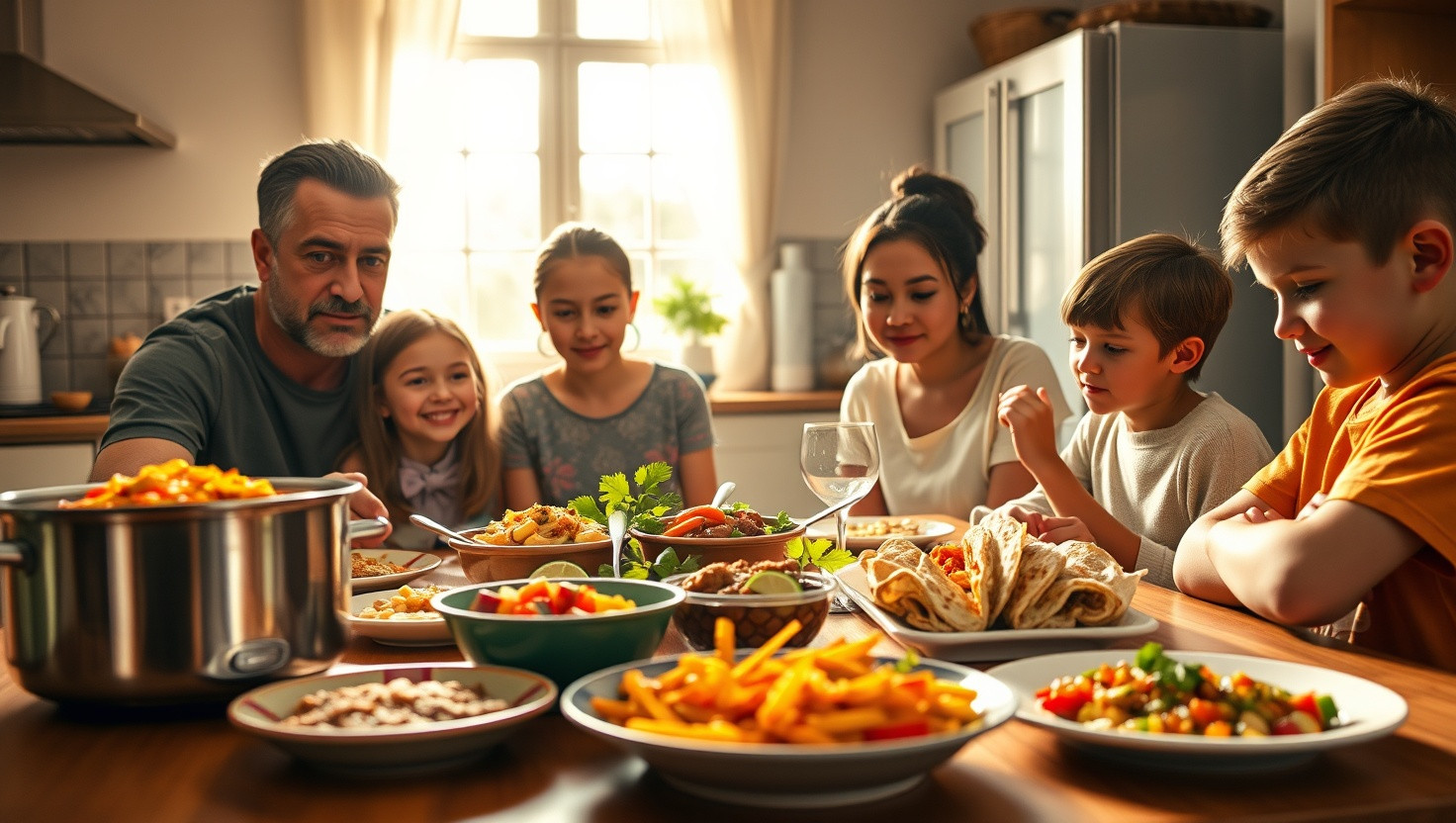 Is Insisting on a Strict Food Schedule for Family Dinners AITA Material?