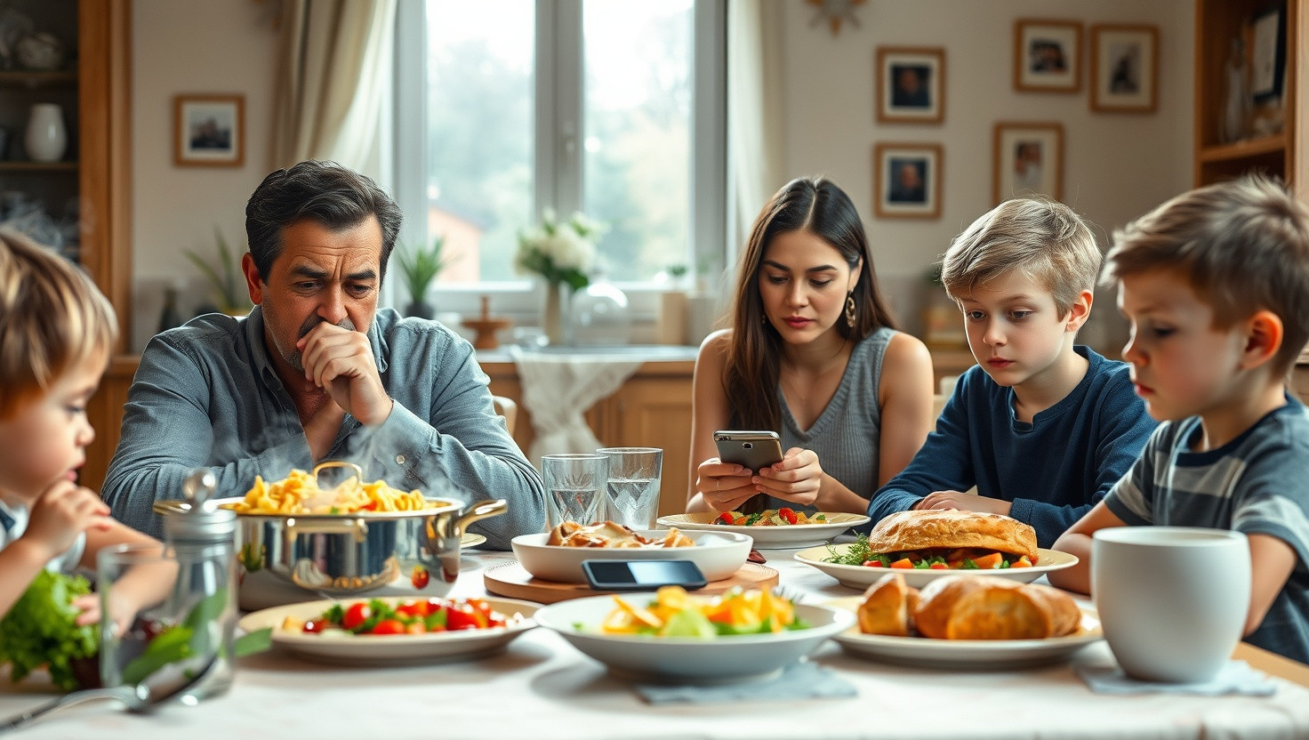 Would I Be the Jerk for Implementing Strict Rules at Our Family Dinners?