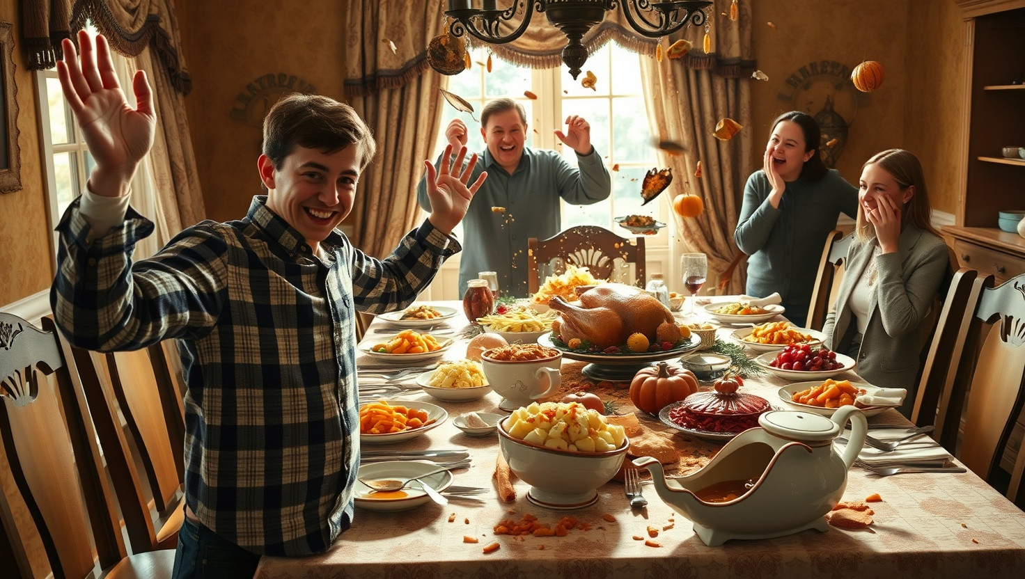 Thanksgiving Food Fight Disaster: AITA for Ruining Dinner at My In-Laws?