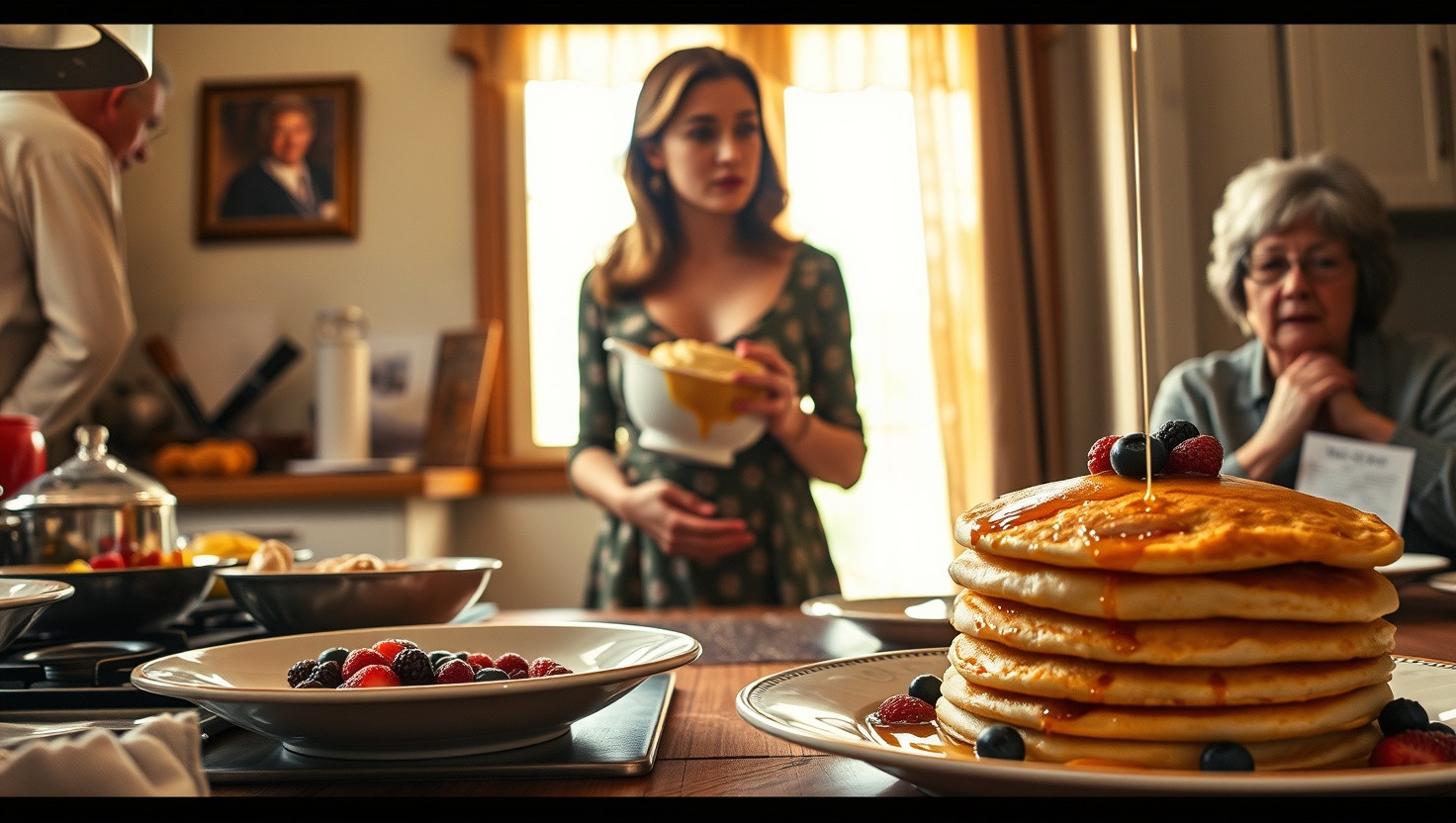 Family Conflict Erupts Over Secret Pancake Recipe at Dinner