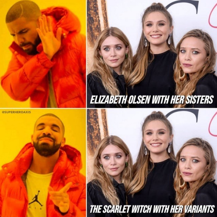 It's the only way we can see it now.