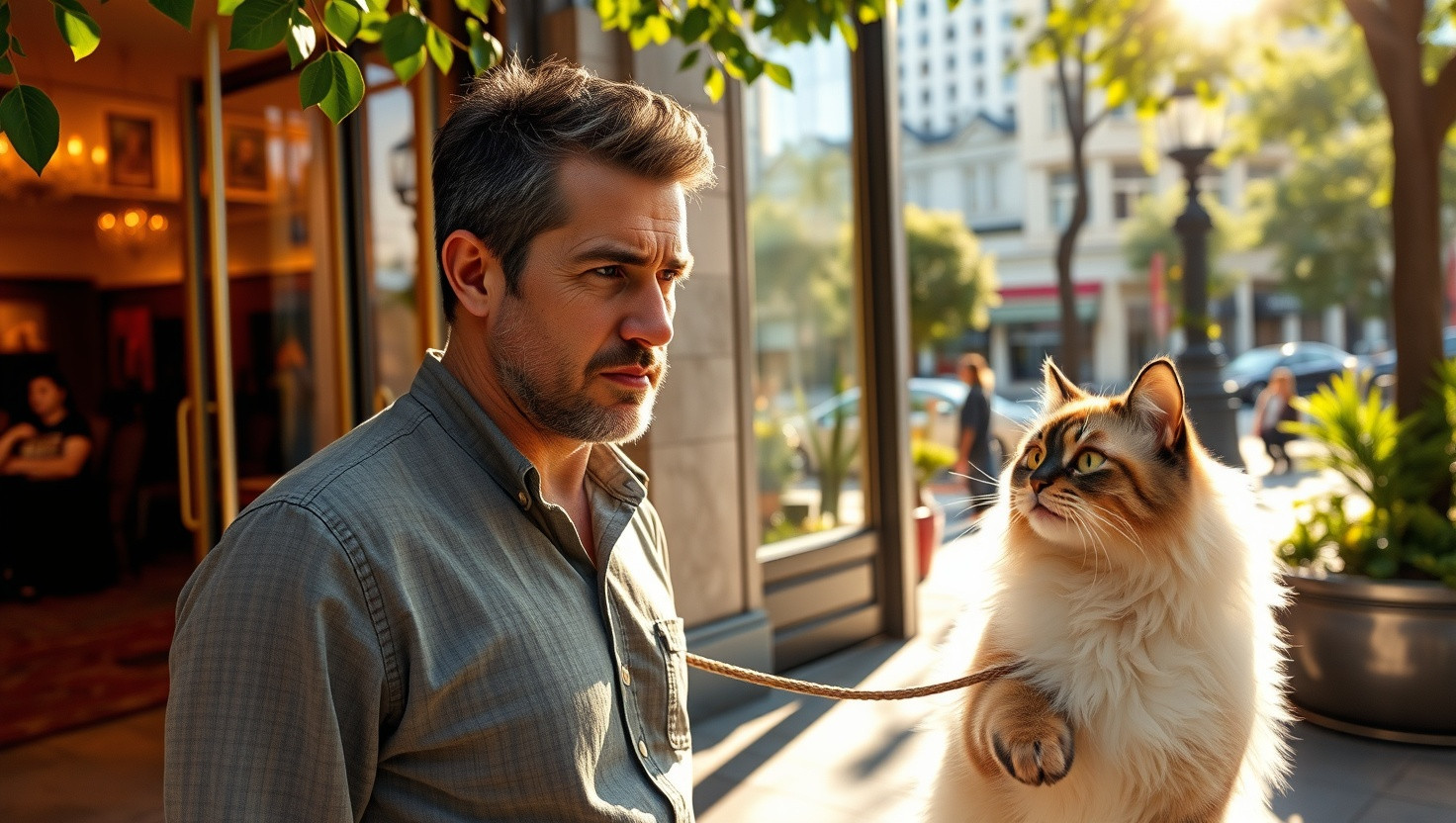 Neighbor wants me to split the bill for my cats pricey salon visits - AITA?