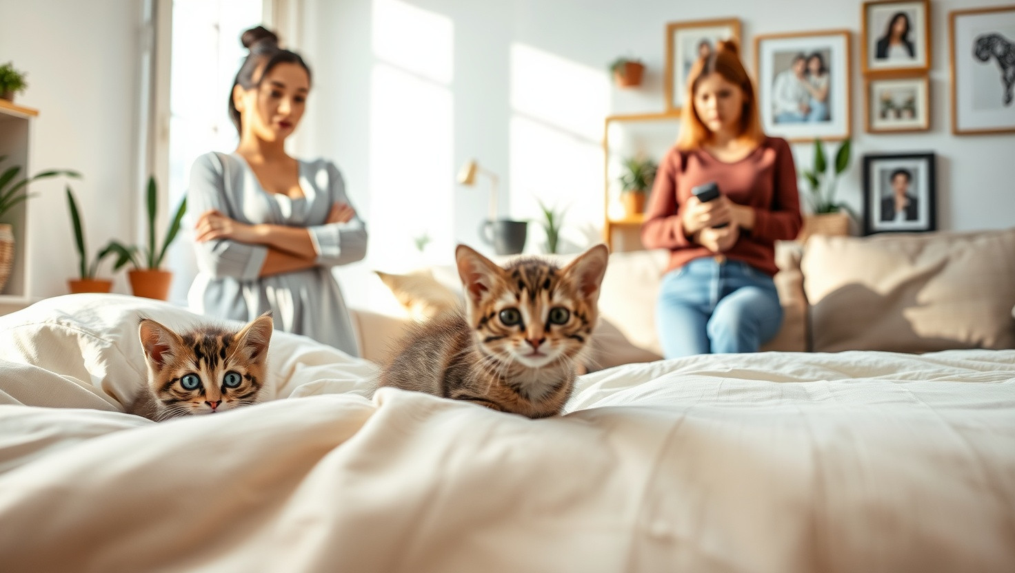 Roommates New Cat Cant Sleep in My Bed: AITA for Setting Boundaries?