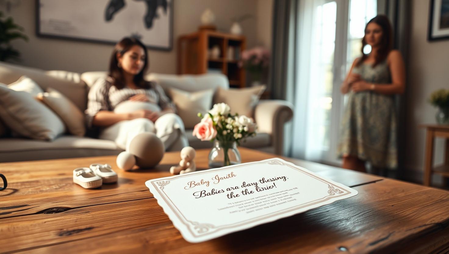 Sisters Baby Shower Dilemma: AITA for Disagreeing with Her Family Planning Choices?