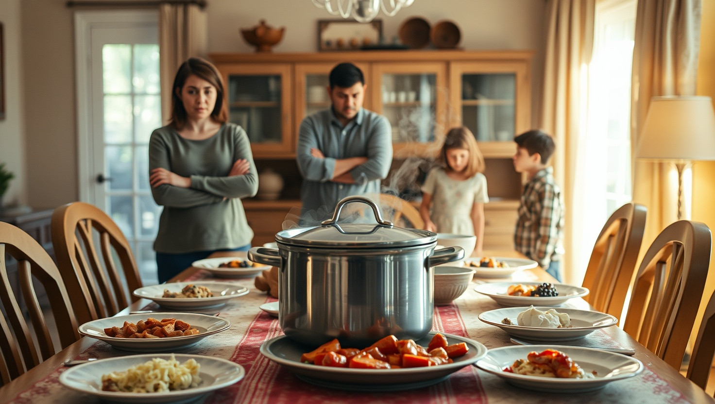 Family Chaos at Dinner: AITA for Refusing to Plan Meals with My Family?