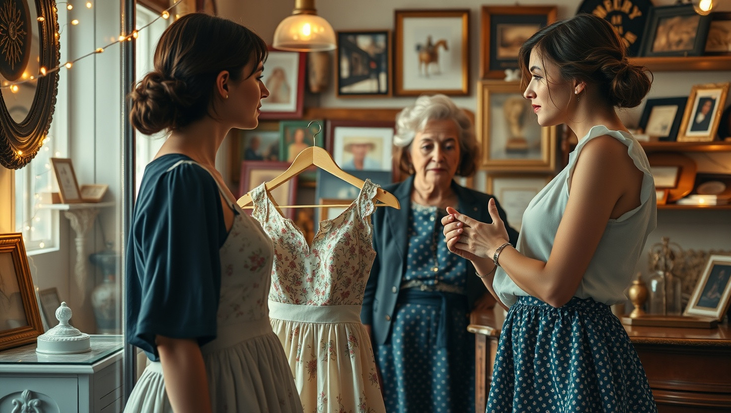Negotiating with a Shopkeeper: Friendship on Thin Ice over Dress Discount?