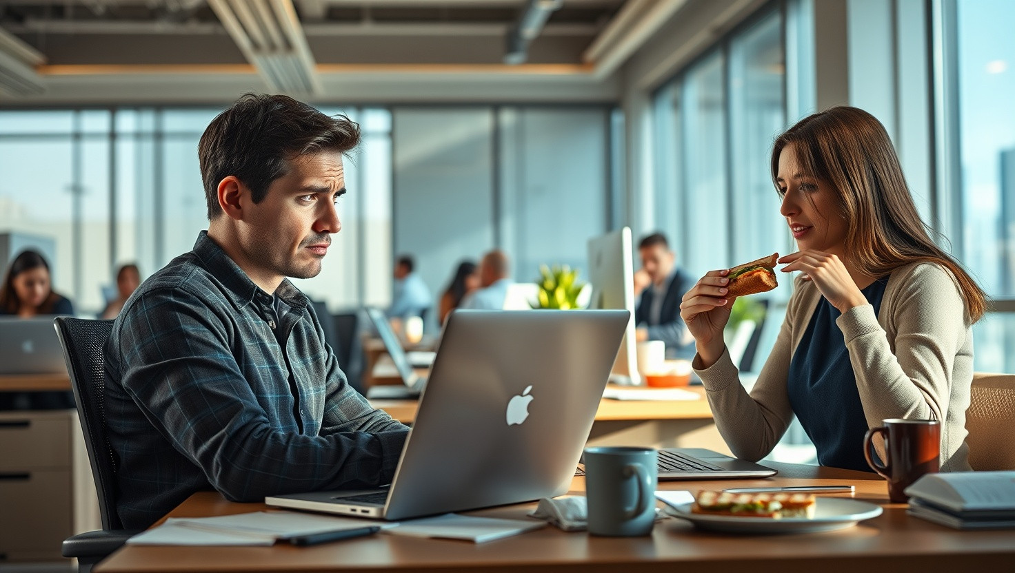 Dealing with Disruptive Coworker Chewing Habits: AITAH for Confronting?