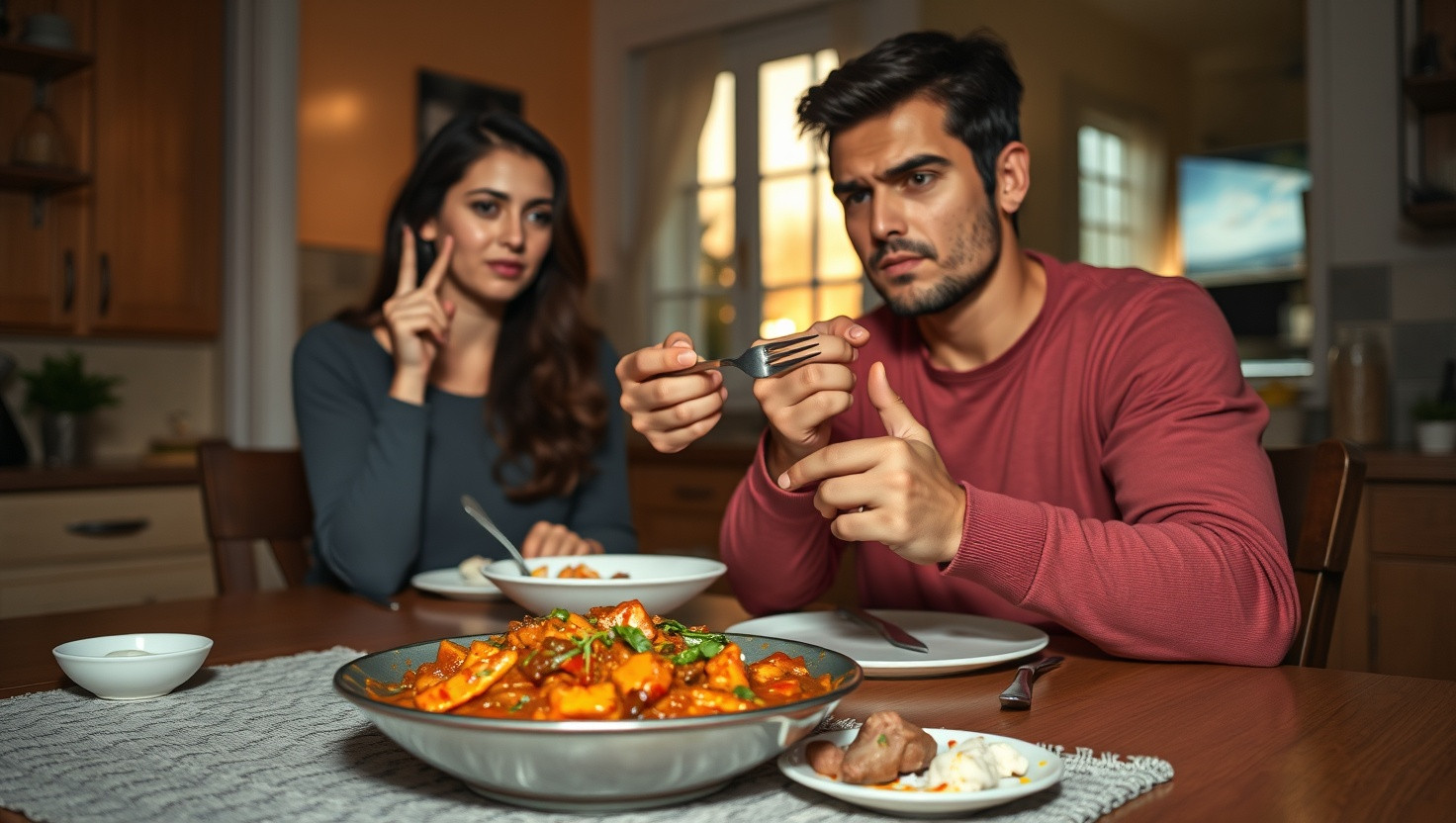Struggling with a Spicy Dilemma: Should I Refuse to Share Partners Fiery Dishes?