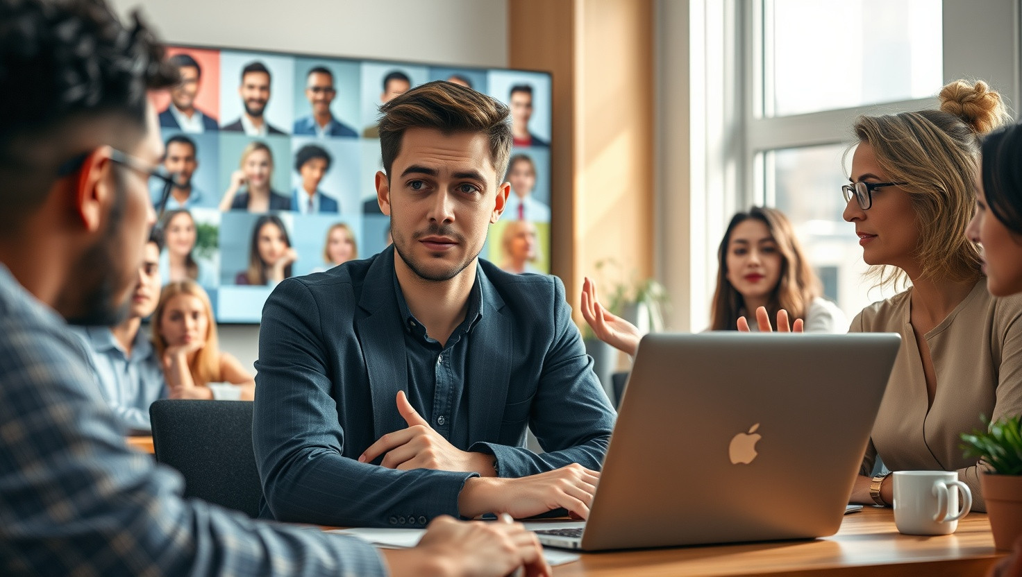 Dealing with a Talkative Colleague: Addressing Interruptions in Team Meetings