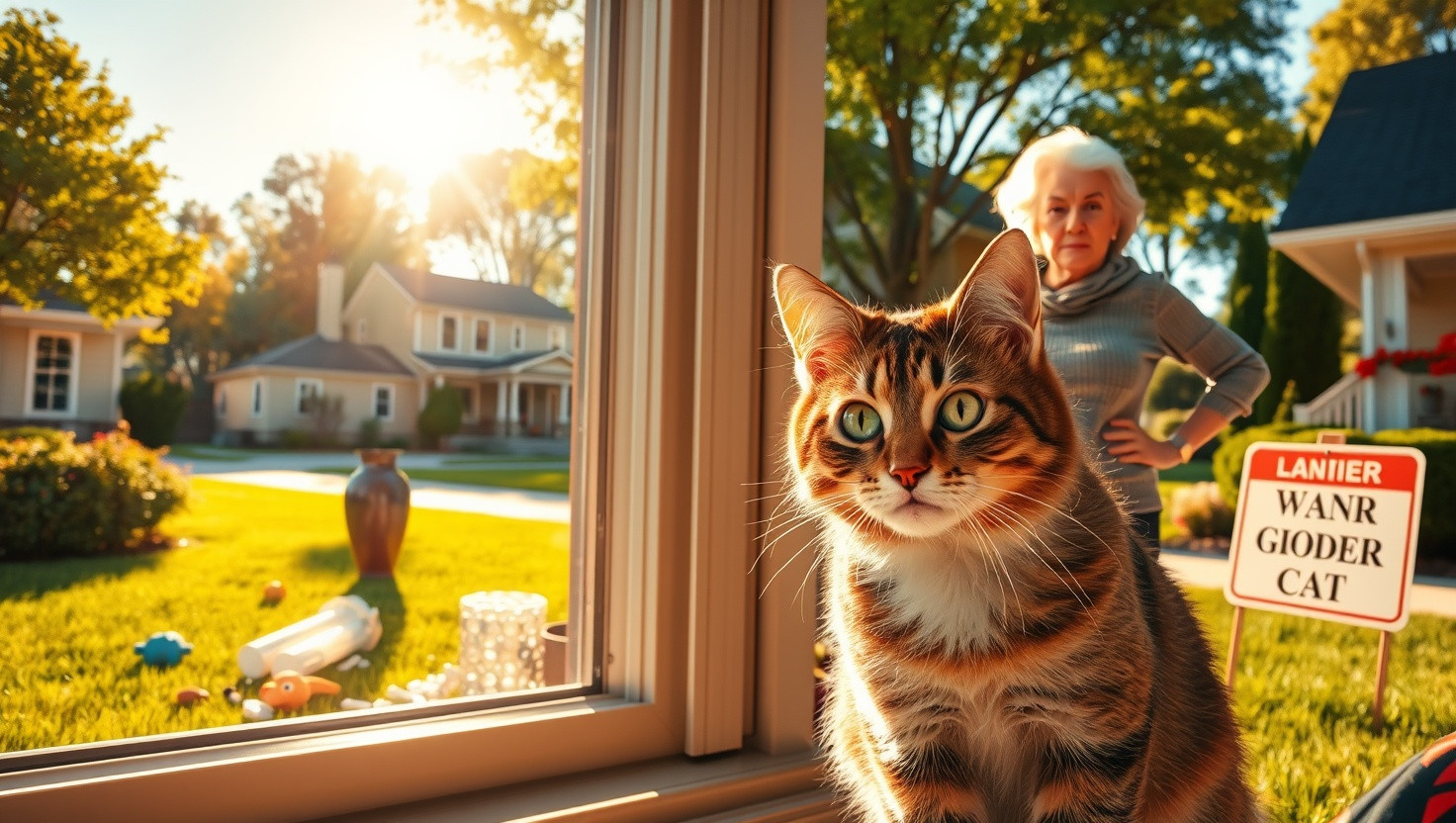 Neighbor upset after my cat causes mayhem in the neighborhood - AITA for letting him roam outside?
