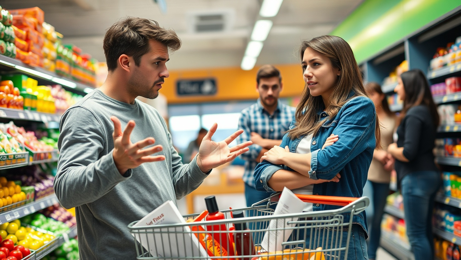 AITA for Confronting Partner Over Sneaky Grocery Store Splurge?