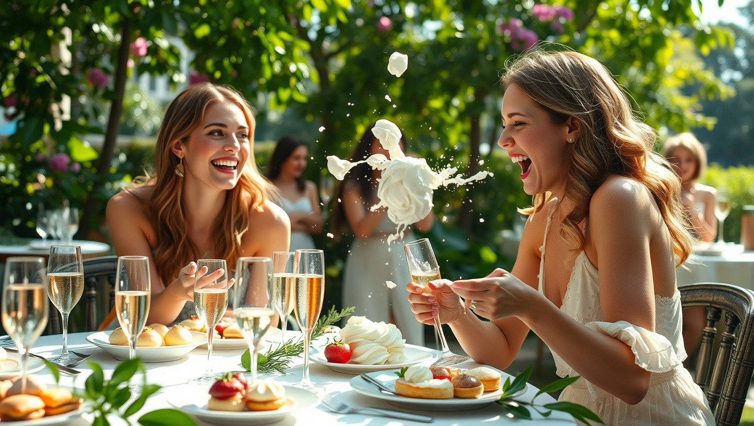 Friends Champagne Brunch Turns Chaotic: AITA for Starting a Food Fight?