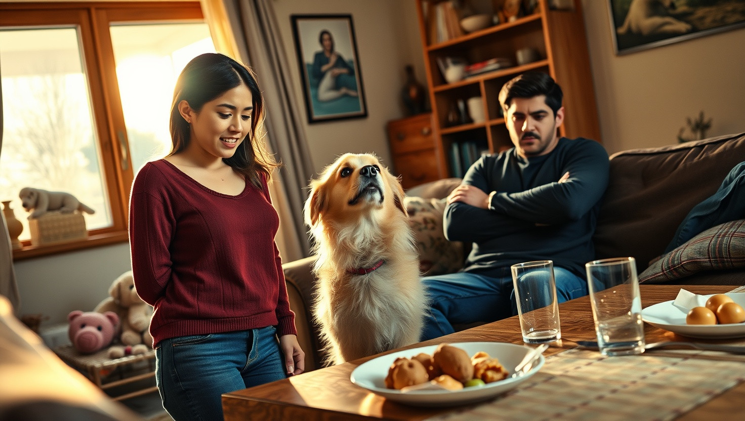 AITA for asking my partner to leave after disrespectful dog nickname?