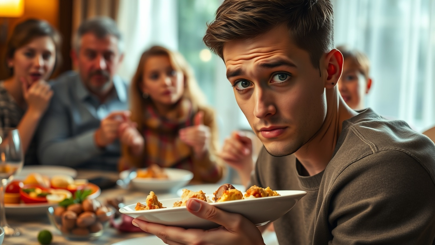 Leaving Familys Traditional Meal Early Due to Food Allergy: AITA?