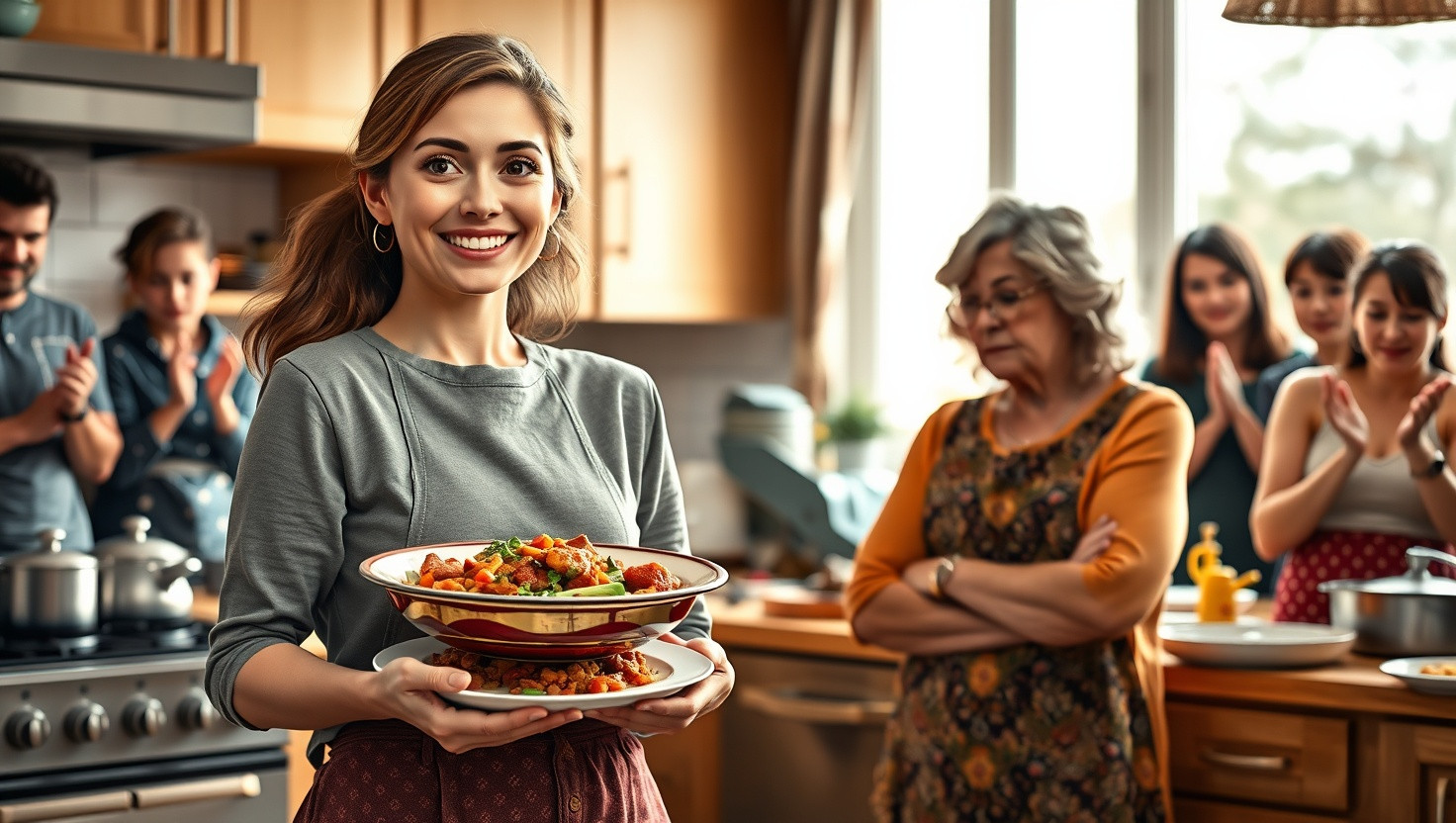 Competing Against Mom in Family Cooking Contest: AITA for Winning?