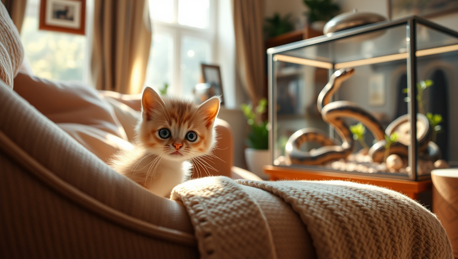 Should I Ask Partner to Rehome Snake for New Cats Safety?