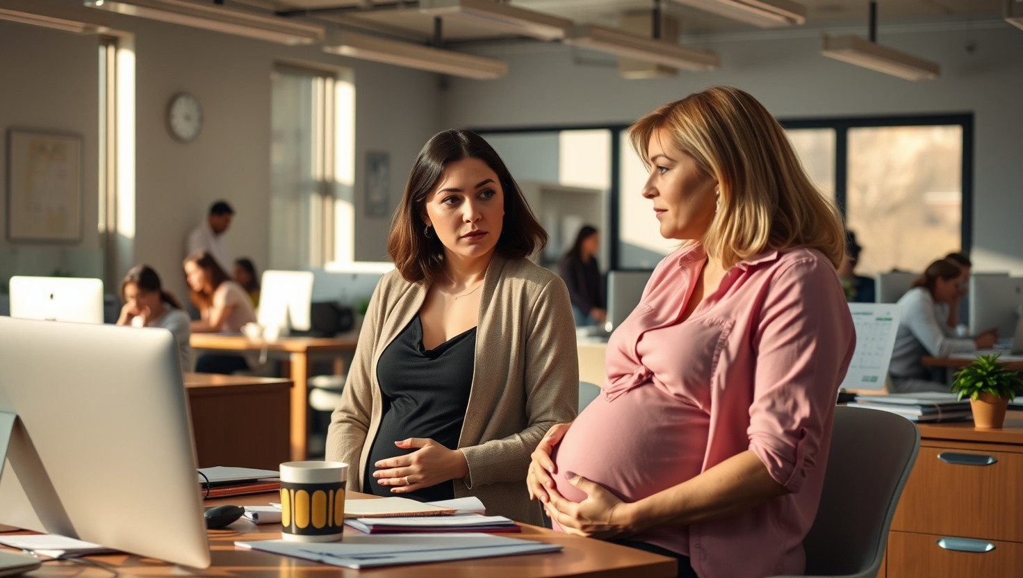 Is It Wrong to Ask a Coworker for Help During Pregnancy?