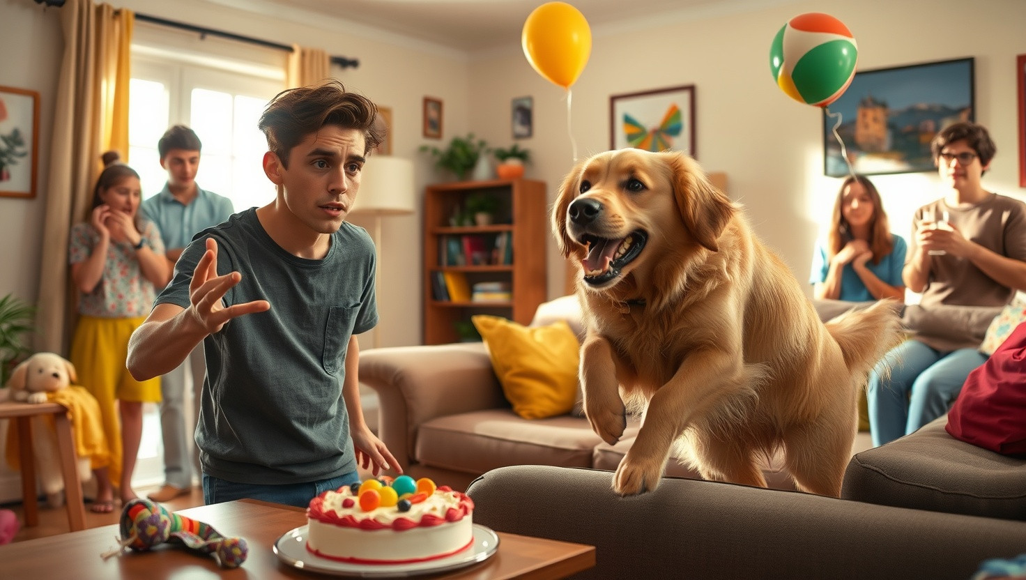 Friends Unruly Dog Causes Chaos at My Housewarming Party