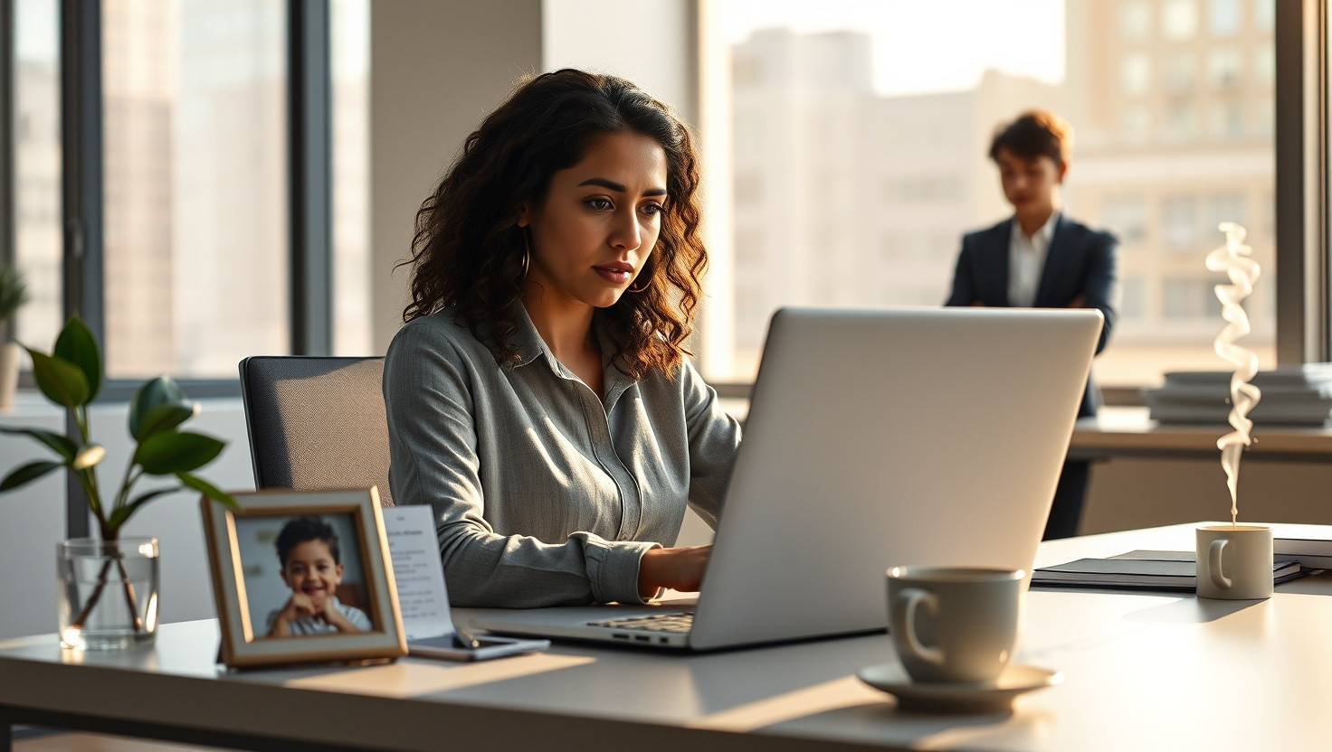 Should I Deny My Employees Work-From-Home Request Due to Her Childs Illness?