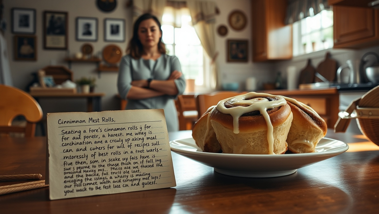 Should I Share My Secret Cinnamon Roll Recipe for a Baking Contest?