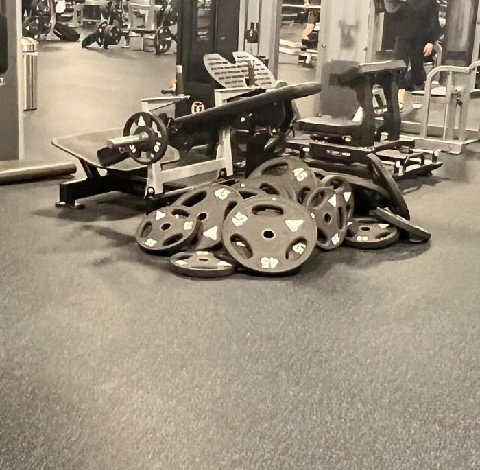 12. This Guy At the Gym...
