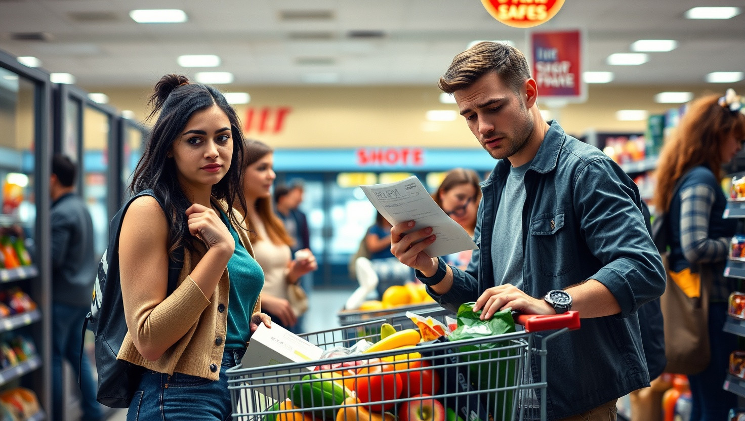 Friend Forgets Wallet During Grocery Shopping - AITA for Asking to be Reimbursed?