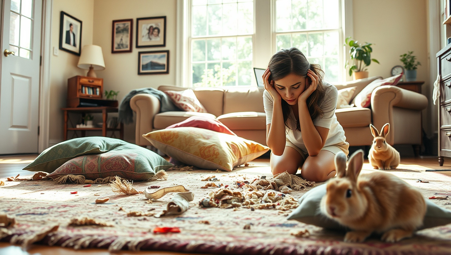 Friend Refuses to Pay for Damages After Bunny Wrecks My Apartment