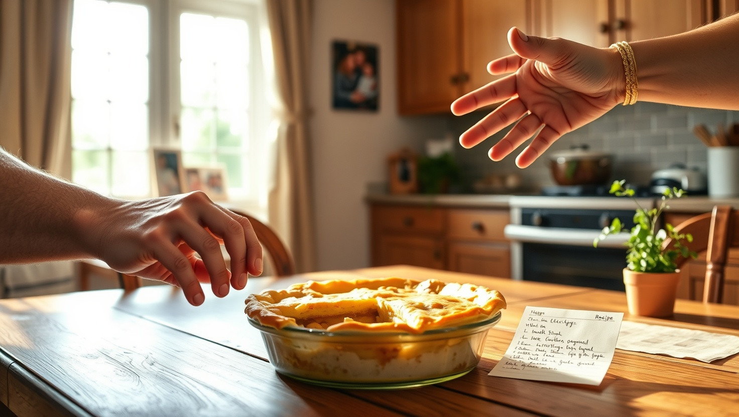 Family Recipe Dilemma: Should I Share Moms Famous Chicken Pot Pie Recipe for Sisters Restaurant?