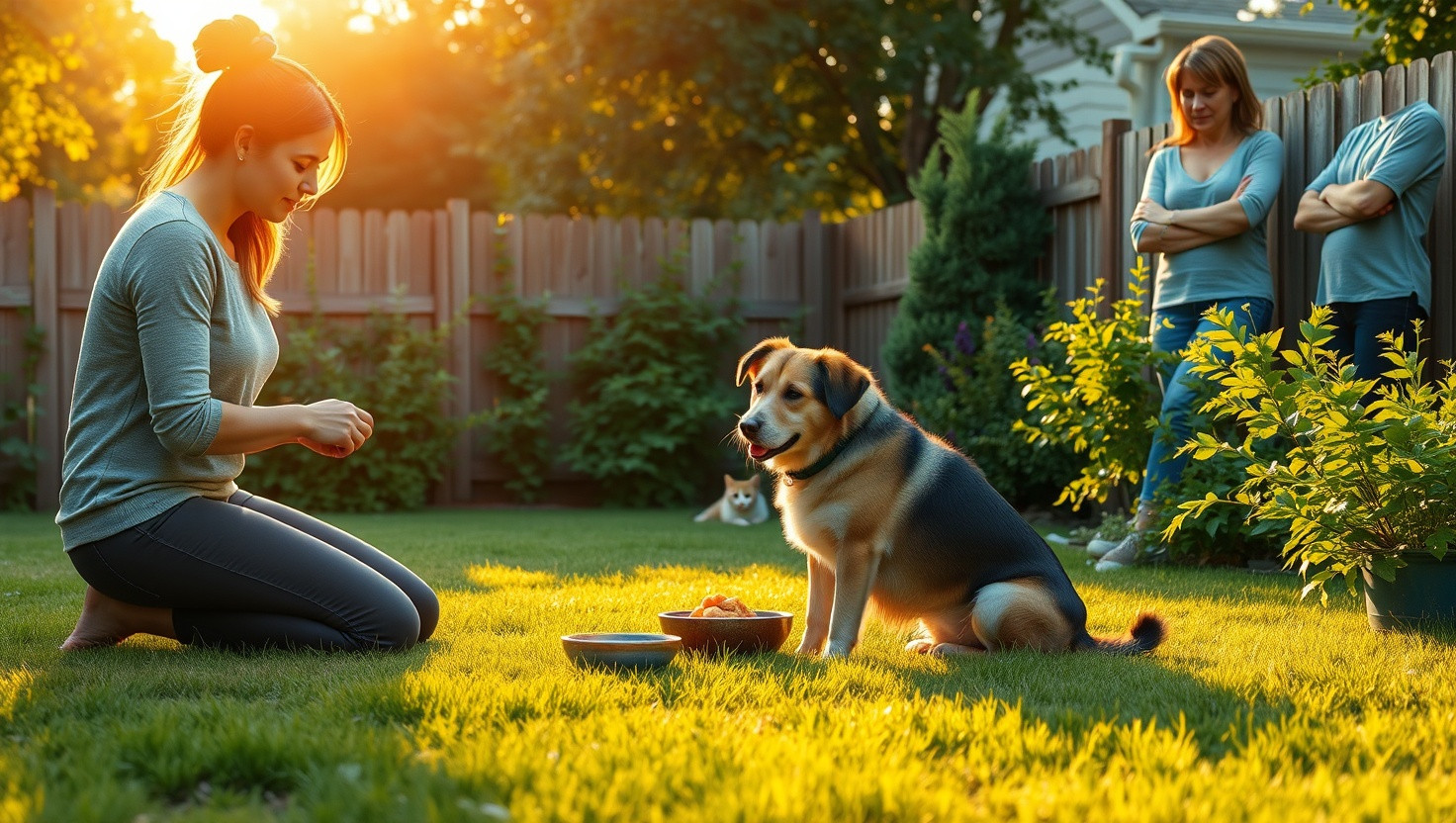 Neighbor Upset After I Refuse to Share Dogs Special Food with Cat: AITA?