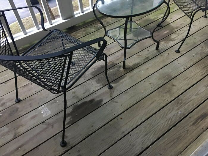 8. Upstairs Neighbors Let Their Dogs Urinate on Their Balcony, Which Leaks Down to Ours