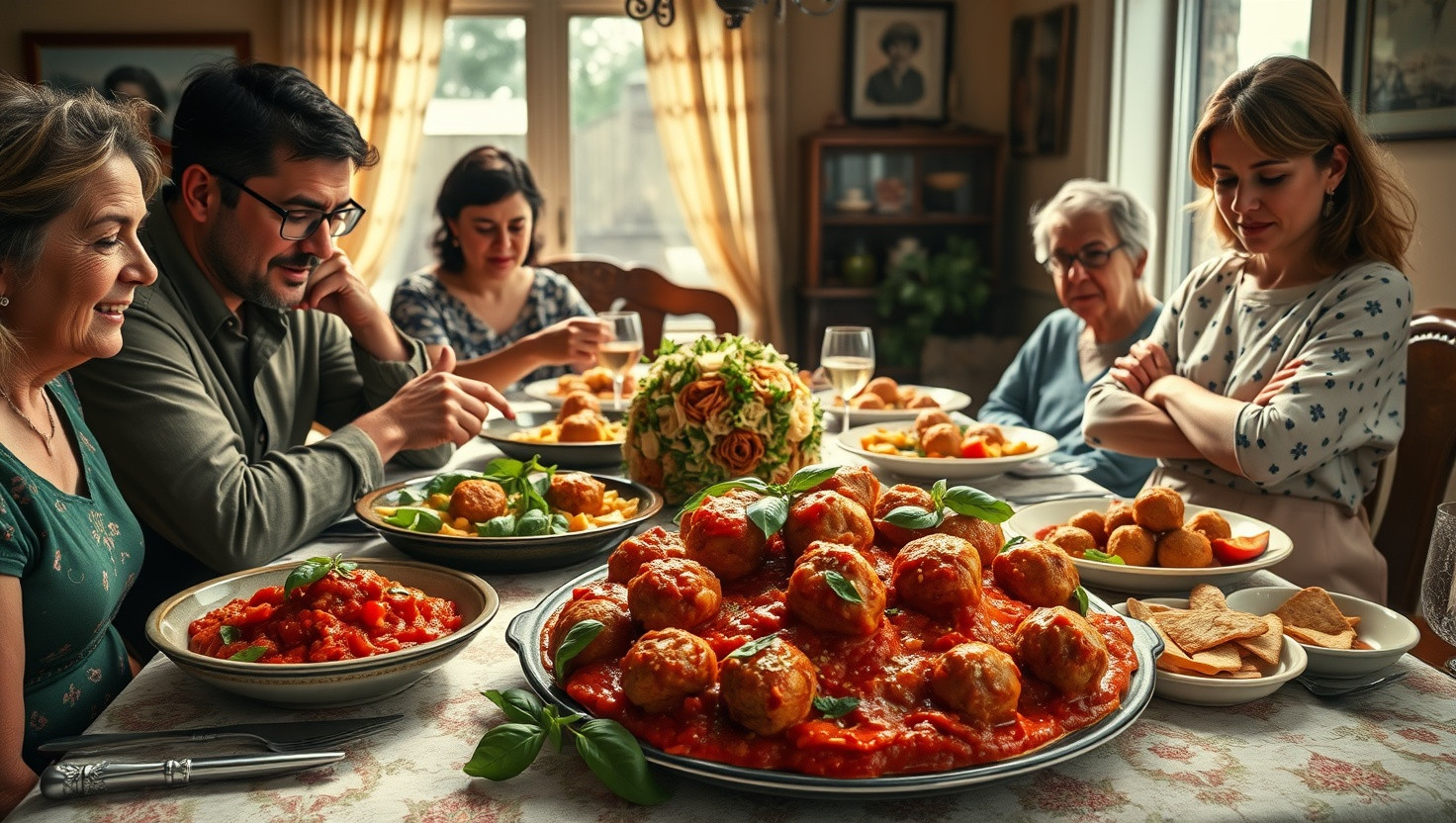 Refusing to Share Grandmas Secret Meatball Recipe: A Family Dinner Divide
