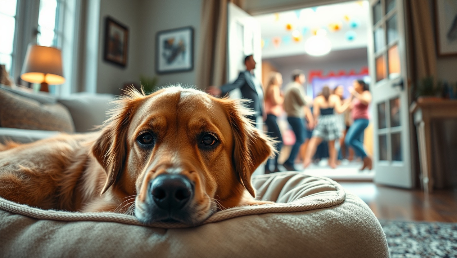 AITA for Refusing to Let My Dog Attend a Noisy Party Despite Friends Pleas?