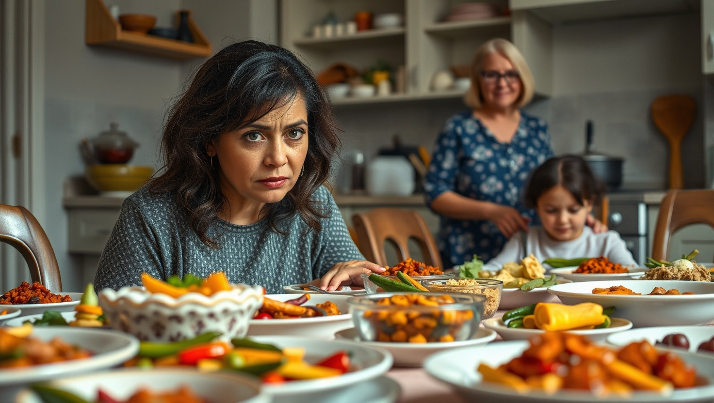 Balancing Tradition and Health: Should I Reject Mother-in-Laws Spicy Cooking for Family Dinner?
