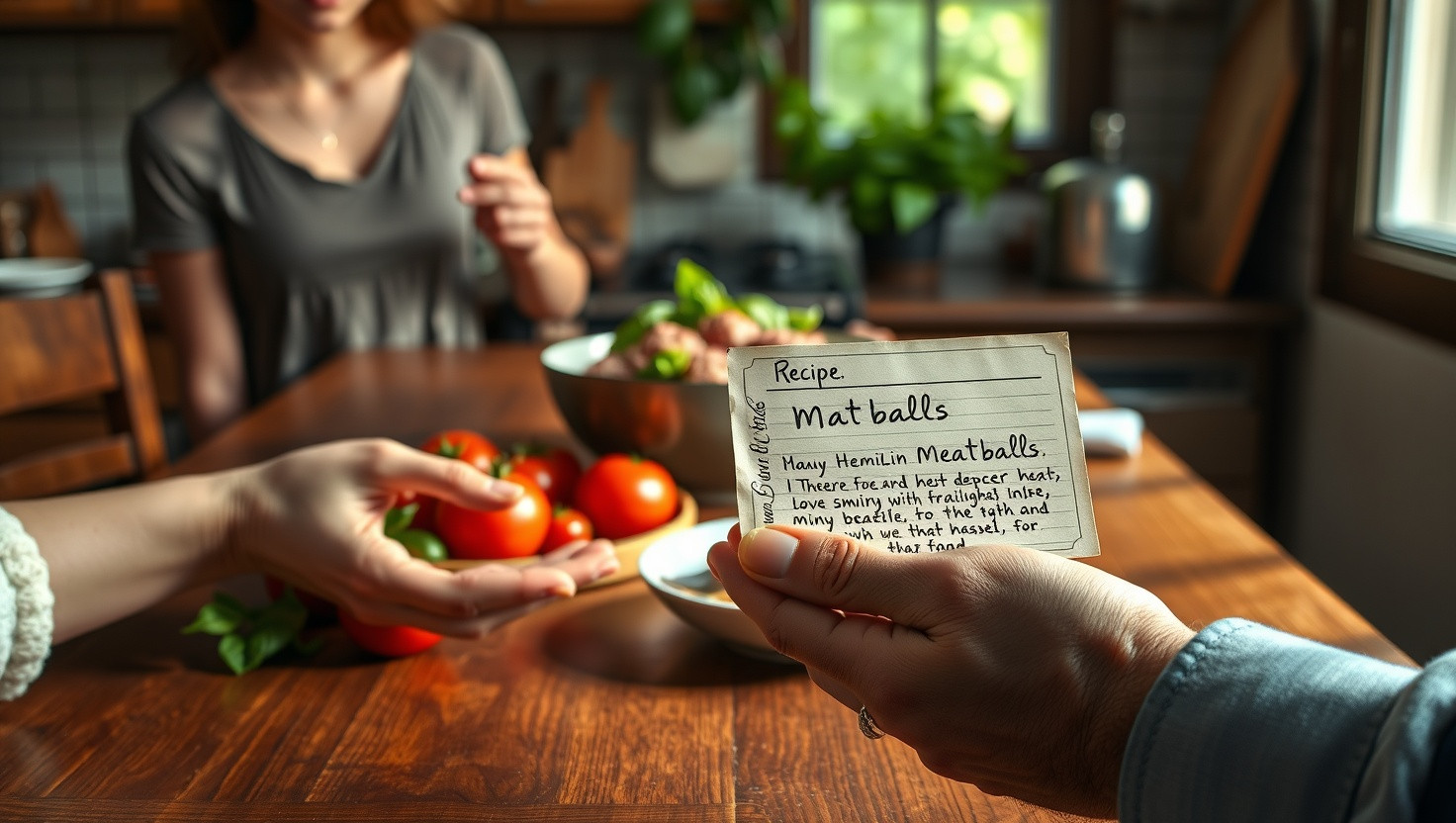 Family Recipe Dilemma: Should I Share Grandmas Secret Meatball Recipe with my Cousins Catering Business?