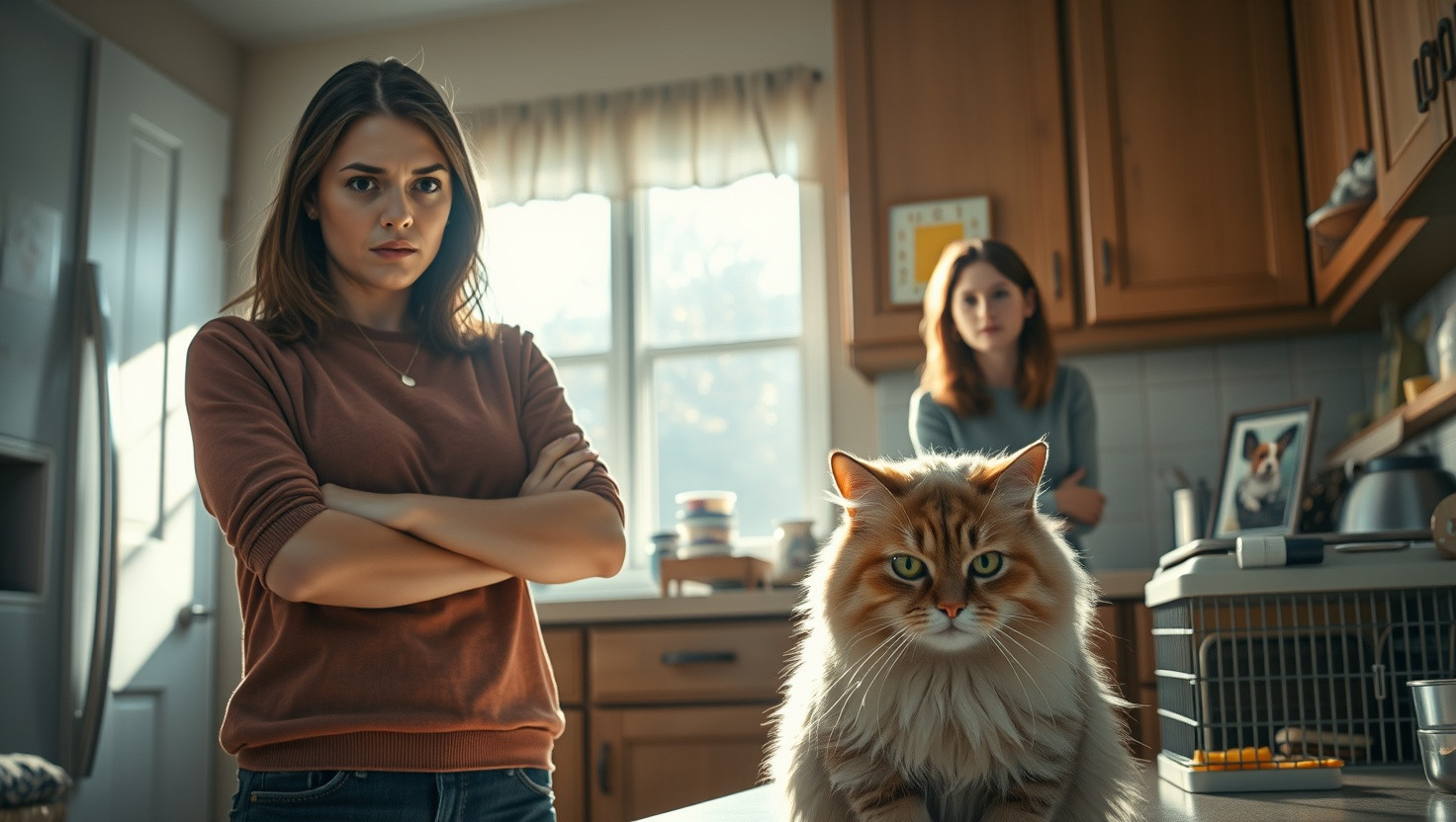 Roommate Neglects Feeding Cat for a Week - AITA for Insisting She Takes Over Pet Duties?