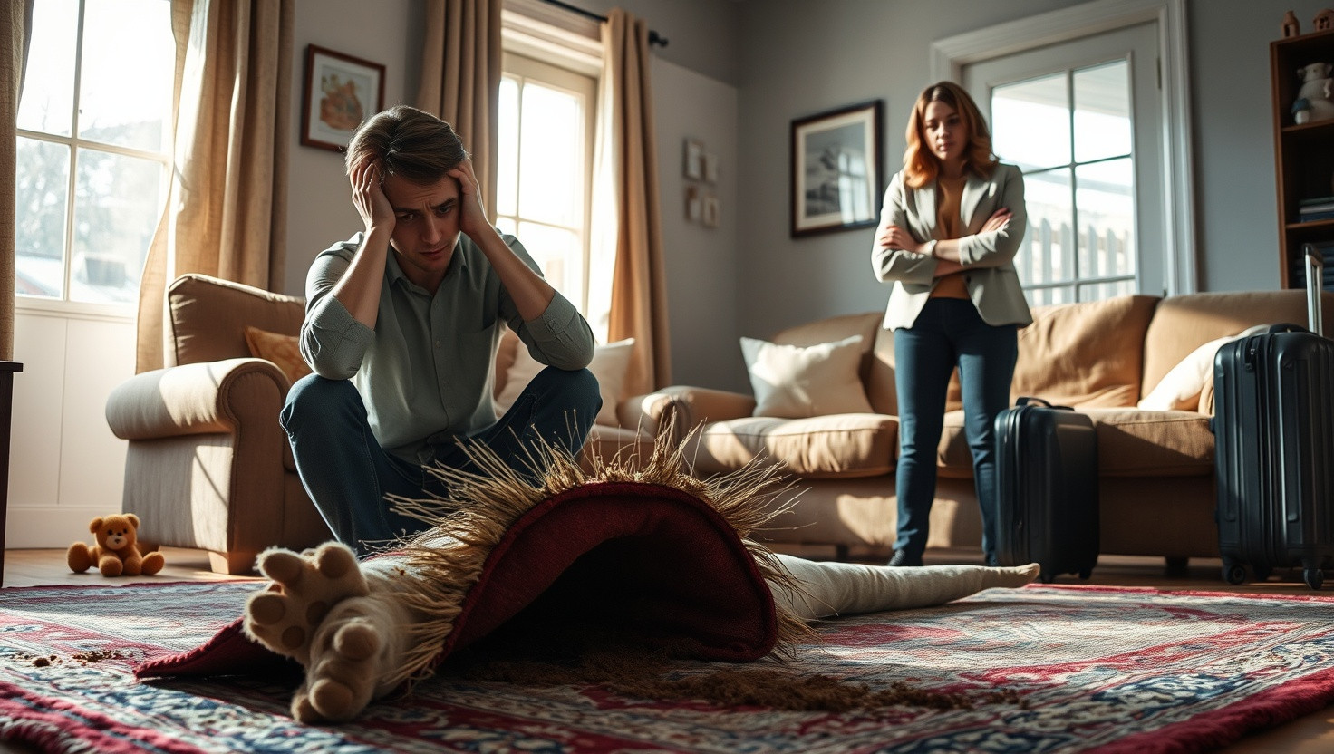 Friends Dog Destroys $500 Rug: AITA for Asking for Compensation?