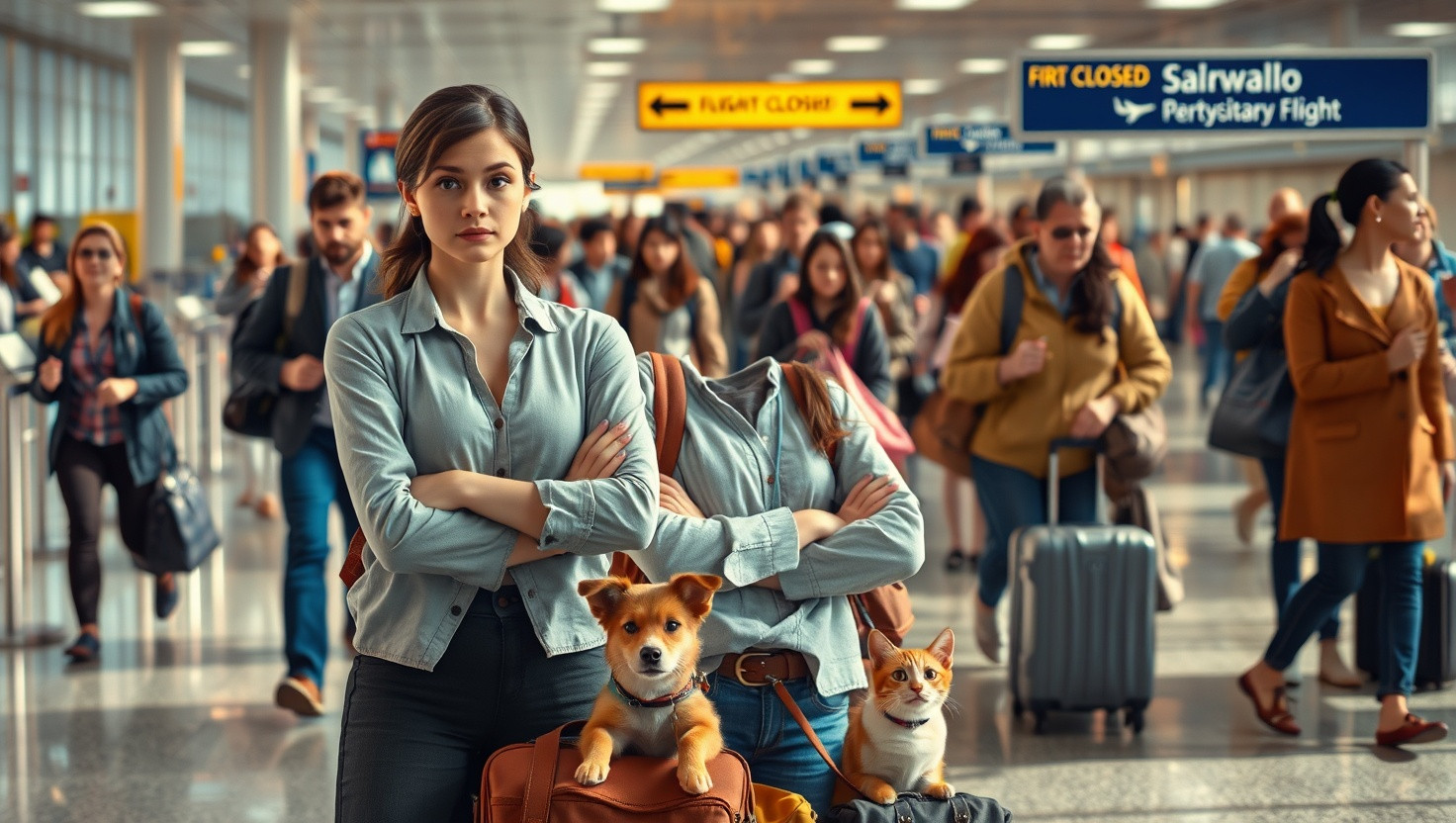 Leaving Friend Stranded at Airport with Pets: A Travel Dilemma
